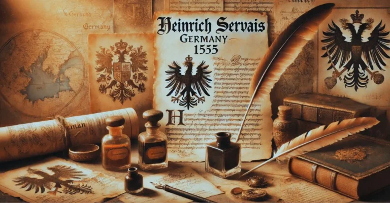 Heinrich Servais Germany (1555) Genealogy